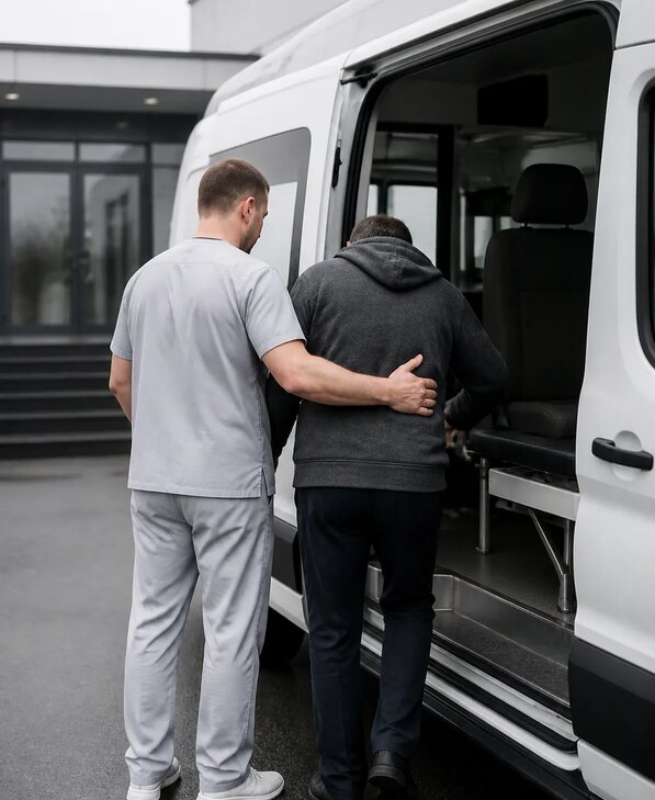 Организация медтранспортировки в Боровичах от 5212 р. | Медзона