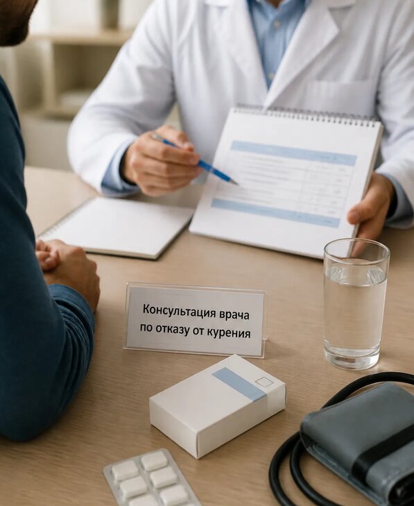 Консультация врача по отказу от курения для взрослых в Боровичах